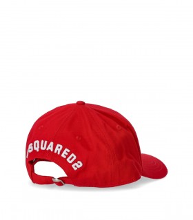 DSQUARED2 RED ICON BASEBALL CAP