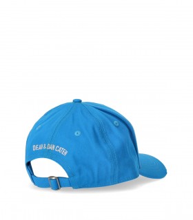 DSQUARED2 BE ICON LIGHT BLUE BASEBALL CAP