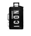 DSQUARED2 BE ICON ZWART WIT TROLLEY