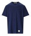 DEPARTMENT 5 MARTIN NAVY BLUE T-SHIRT WITH POCKET