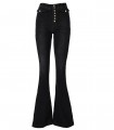 VERSACE JEANS COUTURE BLACK FLARED JEANS