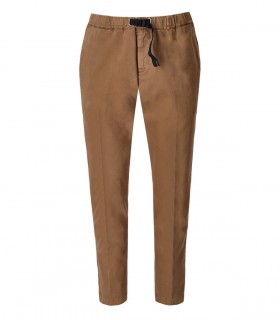 WHITE SAND BROWN CHINO TROUSERS