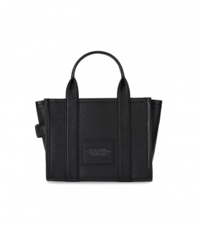 BORSA A MANO THE LEATHER SMALL TOTE NERA MARC JACOBS 