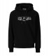 VERSACE JEANS COUTURE LOGO SPACE BLACK HOODIE