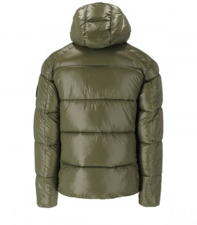 SAVE THE DUCK EDGARD GREEN HOODED PADDED JACKET