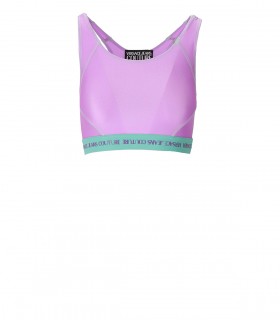 VERSACE JEANS COUTURE SHINY LILAC TOP