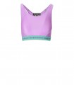VERSACE JEANS COUTURE SHINY LILAC TOP