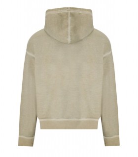 DSQUARED2 CIPRO FIT BEIGE HOODIE