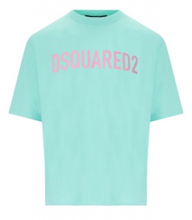 DSQUARED2 LOOSE FIT GREEN T-SHIRT