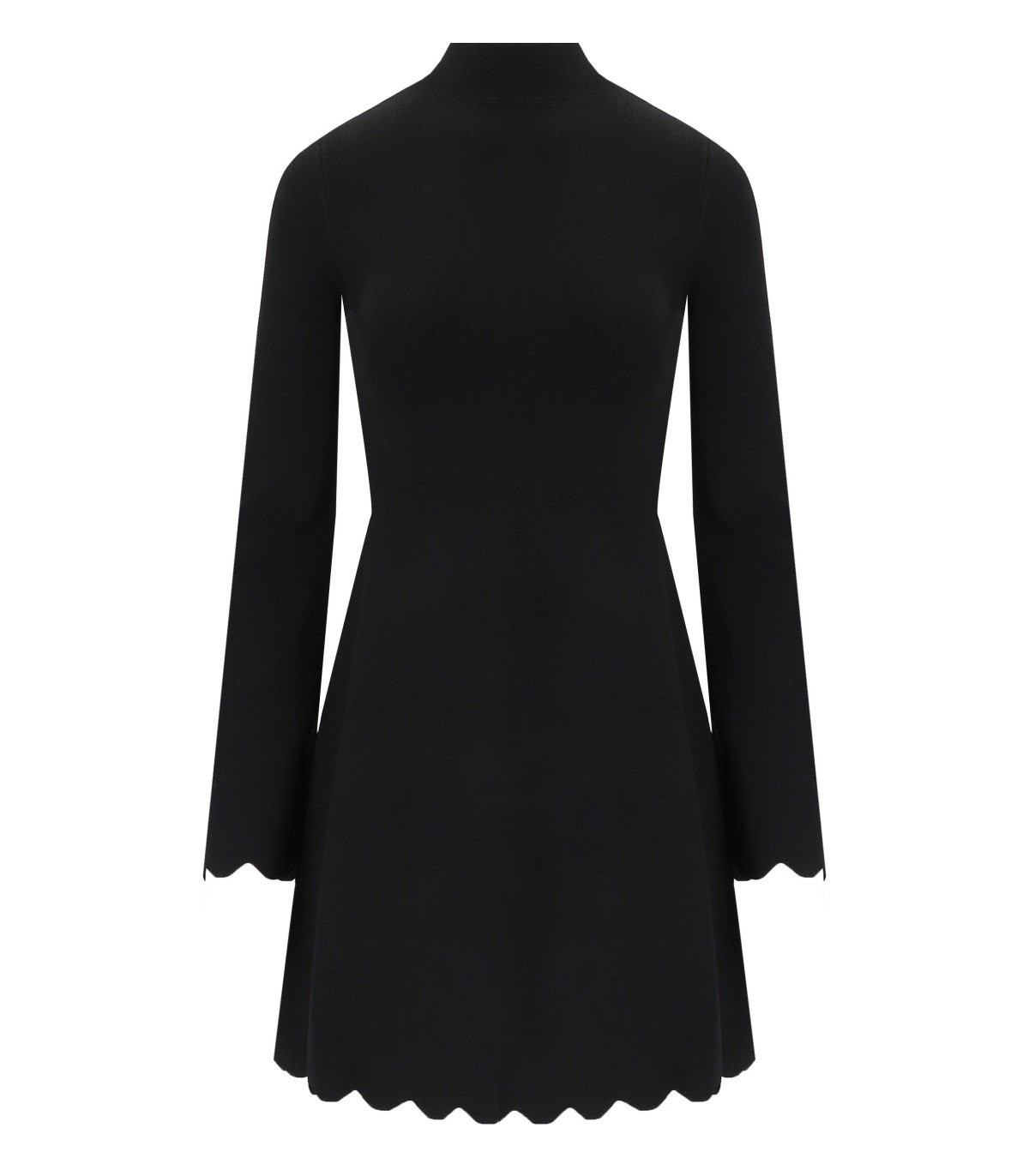 TWINSET BLACK KNITTED DRESS