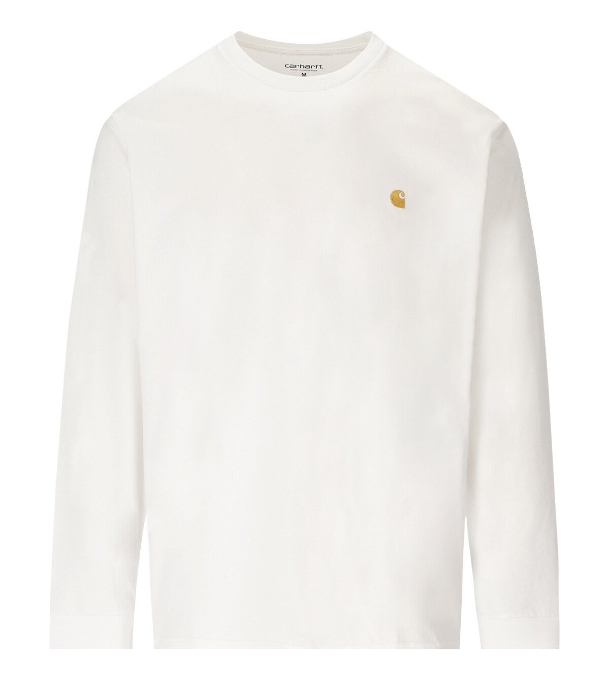 CARHARTT WIP L/S CHASE WHITE T-SHIRT