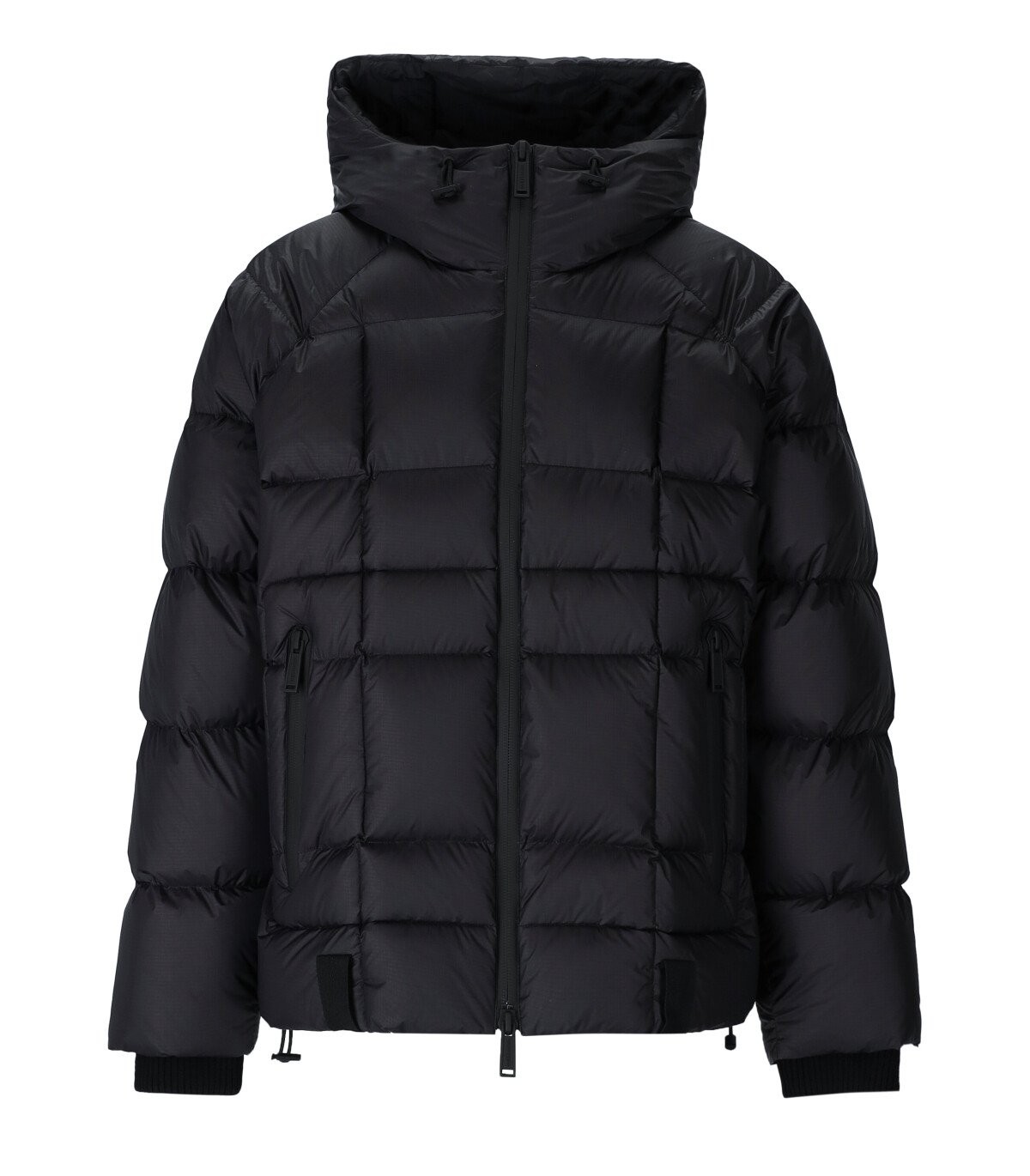 DSQUARED2 PUFF BLACK HOODED PUFFER