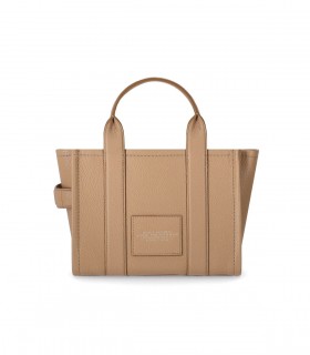 MARC JACOBS THE LEATHER SMALL TOTE CAMEL HANDBAG