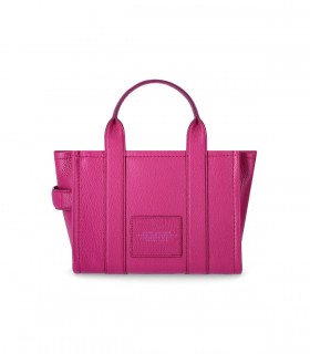 SAC À MAIN THE LEATHER SMALL TOTE LIPSTICK PINK MARC JACOBS