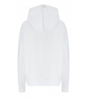 DSQUARED2 HILDE DOLL COOL FIT WHITE HOODIE