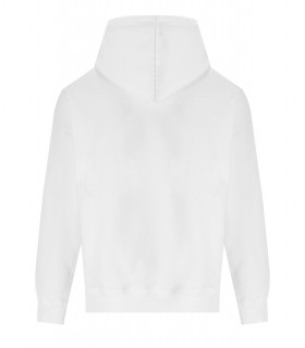 DSQUARED2 LEAF COOL WEISSES HOODIE
