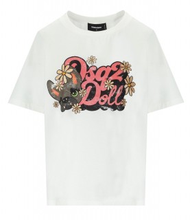 T-SHIRT HILDE DOLL EASY FIT BIANCA DSQUARED2