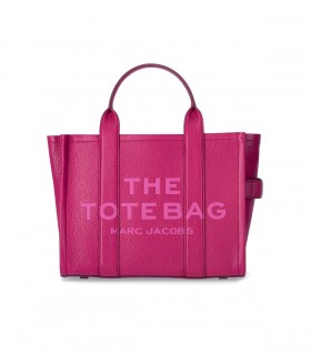 BORSA A MANO THE LEATHER MEDIUM TOTE LIPSTICK PINK MARC JACOBS