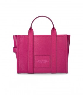 BOLSO DE MANO THE LEATHER MEDIUM TOTE LIPSTICK PINK MARC JACOBS