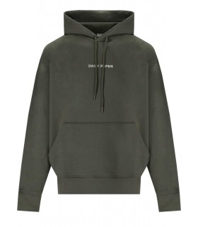 DAILY PAPER LOGOTYPE RELAXED CHIMERA GREEN HOODIE