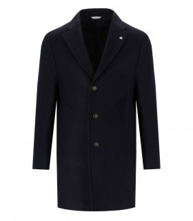 CAPPOTTO MONOPETTO BLU MANUEL RITZ