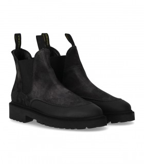 DOUCAL'S HUMMEL ANTHRACITE GREY CHELSEA BOOT