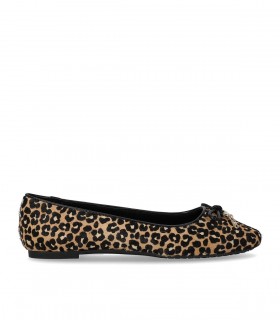 MICHAEL KORS NORI ANIMAL PRINT BALLERINAS