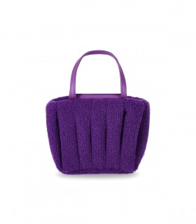 BORSA A MANO ARIA CORAL SPONGE VIOLA THEMOIRè