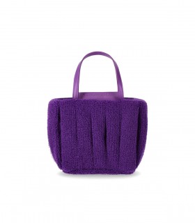 BORSA A MANO ARIA CORAL SPONGE VIOLA THEMOIRè