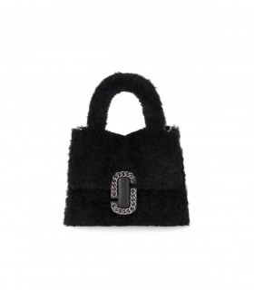 Marc Jacobs The Camo Jacquard Small Tote Black Handbag - Ferraris Boutique