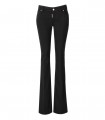 DSQUARED2 TWIGGY BLACK FLARE JEANS