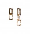 MARC JACOBS THE J MARC CHAIN GOLD EARRINGS