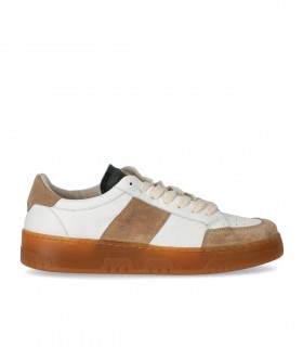SAINT SNEAKERS SAIL CLUB WIT TAUPE SNEAKER