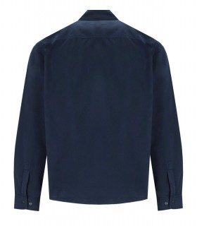 WOOLRICH BLUE SHIRT-STYLE JACKET