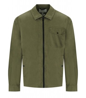 CHAQUETA CAMISA LAKE OLIVE WOOLRICH
