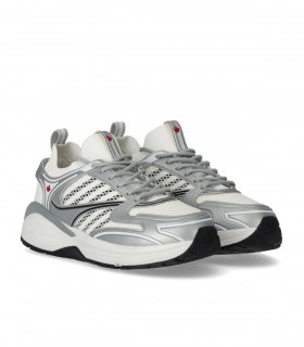 DSQUARED2 DASH WIT ZILVER SNEAKER