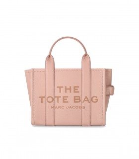 SAC À MAIN THE LEATHER SMALL TOTE ROSE MARC JACOBS