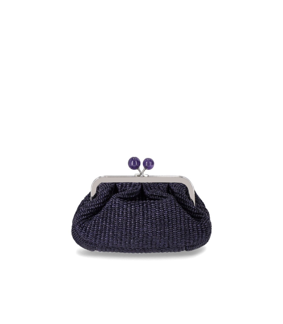 Shop Max Mara Pasticcino Palmas Small Purple Clutch In Violett