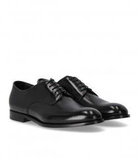 DOUCAL'S DERBY HORSE BLACK LACE UP