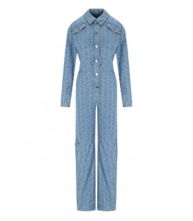 STINE GOYA LOUISIANA DENIM JUMPSUIT