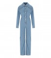 STINE GOYA LOUISIANA DENIM JUMPSUIT