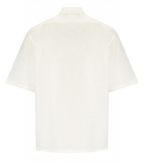 C.P. COMPANY OFF-WHITE SHIRT WITH POCKET