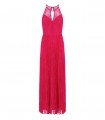 ABITO LUNGO IN PIZZO FUCSIA TWINSET