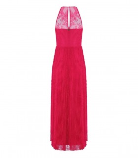 TWINSET FUCHSIA LANGE KANTEN JURK