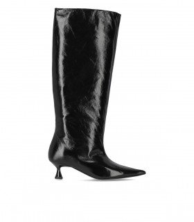 STIVALE SLOUCHY IN NAPLACK NERO GANNI