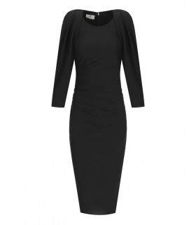 ABITO MIDI NERO ELISABETTA FRANCHI