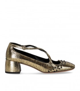 A.BOCCA TWO FOR LOVE GOLD PUMP