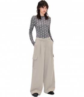 STINE GOYA OLANI BEIGE WIDE LEG HOSE
