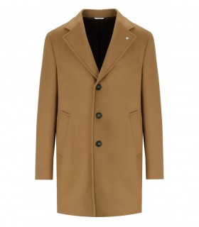 MANUEL RITZ CAMEL EINREIHIGER MANTEL