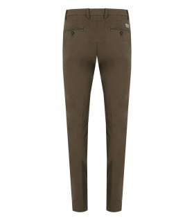 MANUEL RITZ MILITÄRGRÜNE SLIM FIT HOSE 